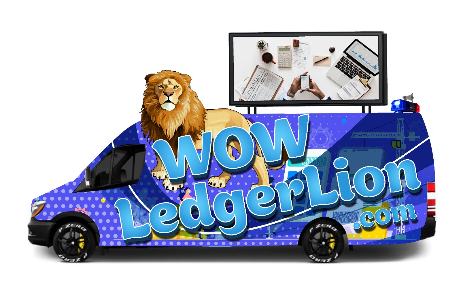 WowLedgerLion Logo